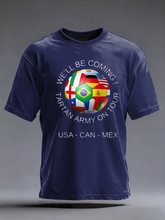 Men's UK Football Lover Scotland Printed imitation cotton short-sleeved T-shirt