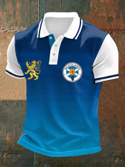 Men's UK Football Lover Scotland Printed polo shirt