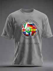 Men's UK Football Lover Scotland Printed imitation cotton short-sleeved T-shirt