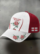 Unisex England Rugby Roses Lover Printed Hat