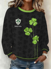 Women's Ireland Rugby Lover Printed Sweatshirt
