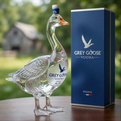 Grey Goose 30th Anniversary 3D Sculpted Vodka Bottle