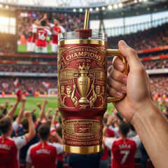 🔴 The Gunners 2025-26 Premier League Champions Tumbler