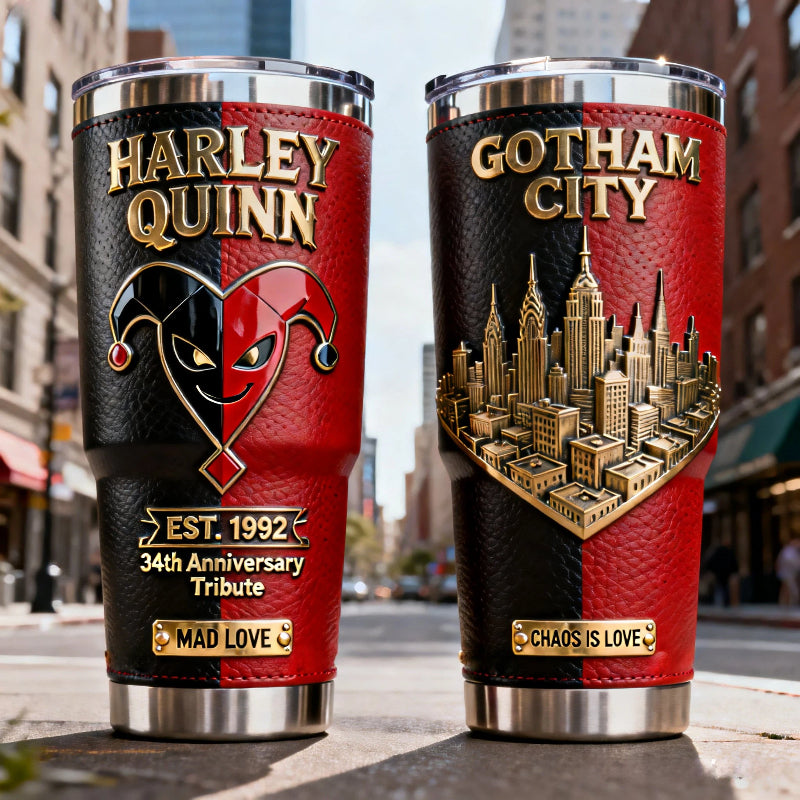 Superhero Themed Anniversary Thermos Tumbler 🎯✨