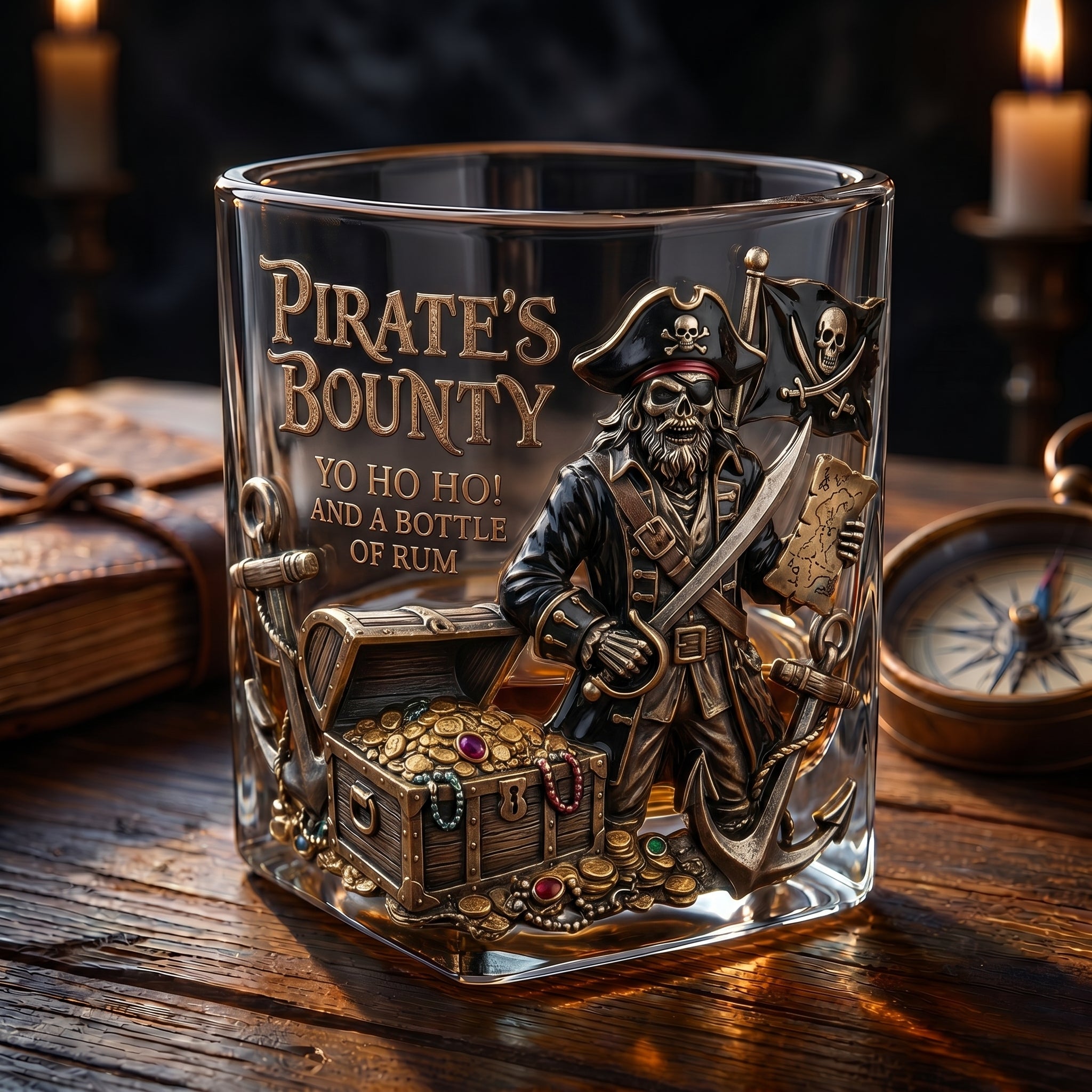 💀✨ GRIM REAPER COLLECTOR WHISKEY GLASS