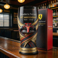 🏁🔥 F1 Racing Team Anniversary Collector Pint Glass – Built for Speed. Driven by Legacy. 🔥🏁