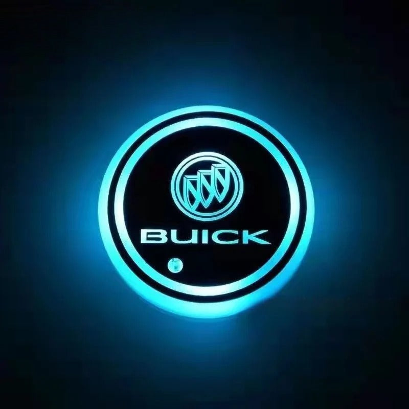 2 Stück LED-Auto-Untersetzer