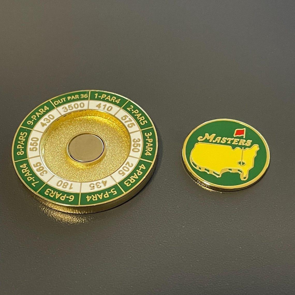 ⚡️Last Day 49% OFF - The Masters Scorecard Golf Ball Marker