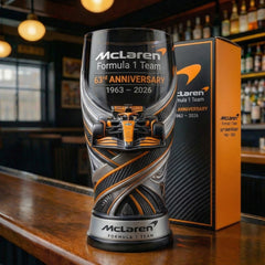 🏁🔥 F1 Racing Team Anniversary Collector Pint Glass – Built for Speed. Driven by Legacy. 🔥🏁