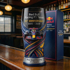 🏁🔥 F1 Racing Team Anniversary Collector Pint Glass – Built for Speed. Driven by Legacy. 🔥🏁