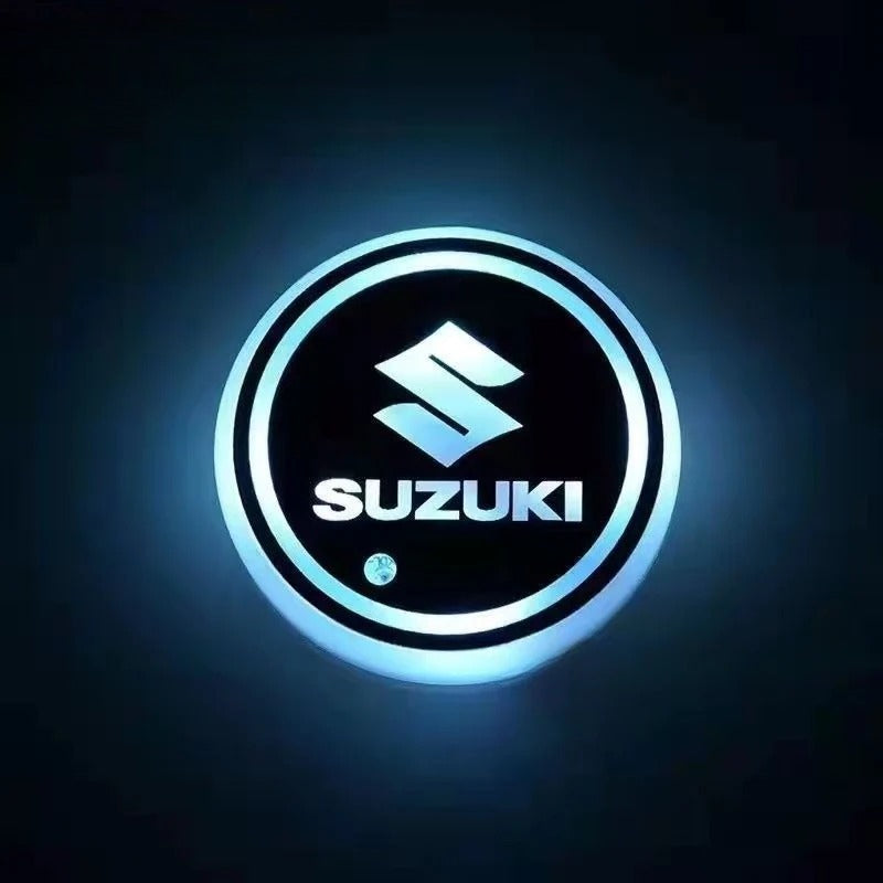 2 Stück LED-Auto-Untersetzer