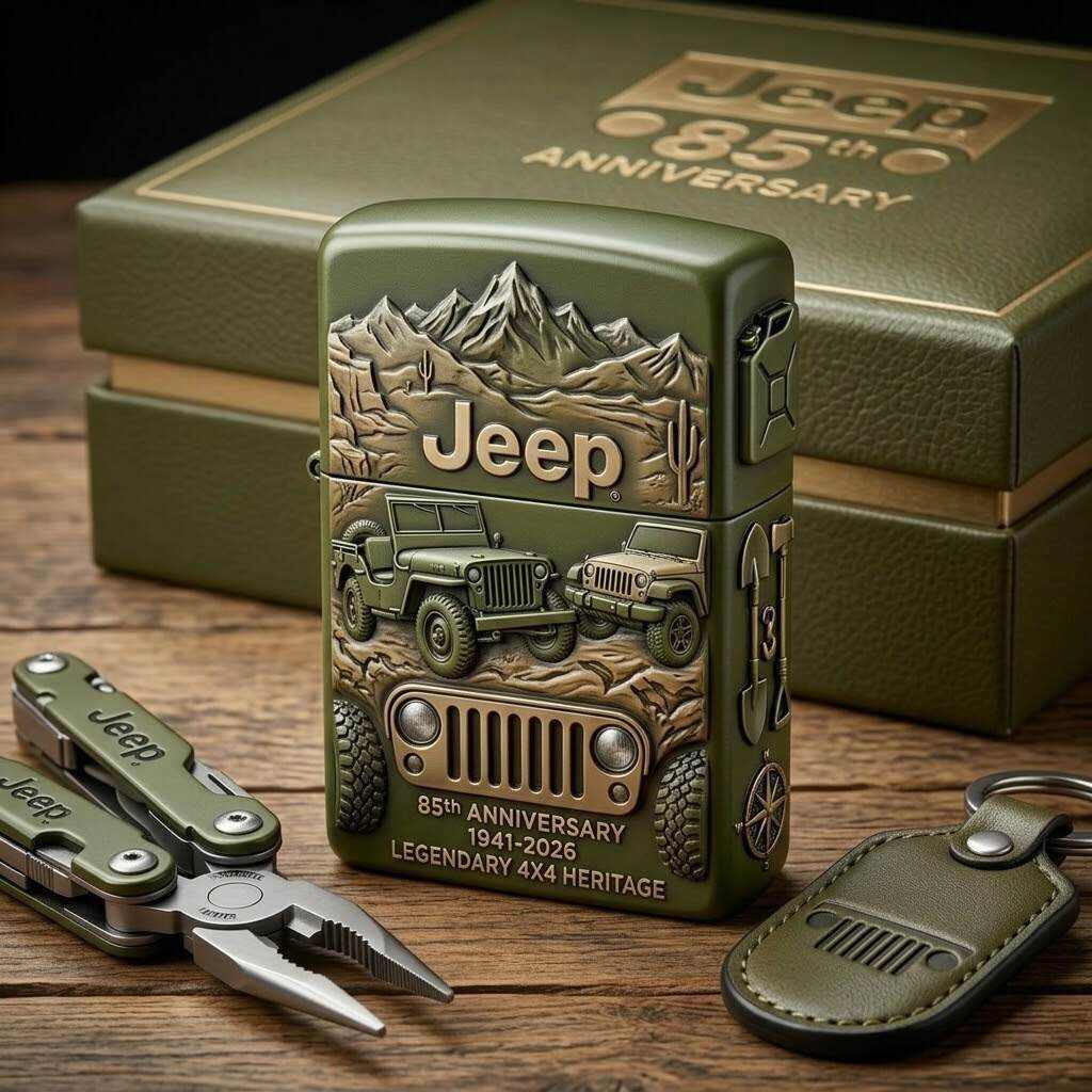 JEEP 85th Anniversary Limited Edition Lighter🔥