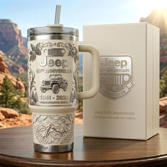 Jeep 85th Anniversary Commemorative Tumbler