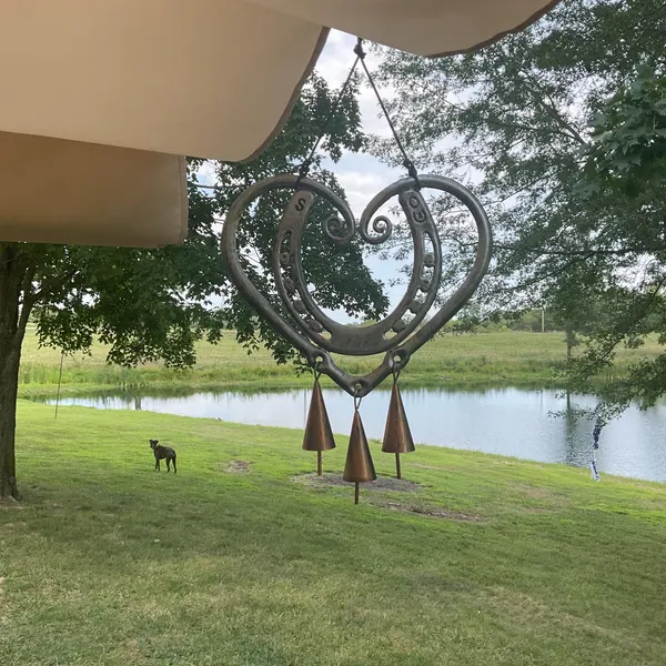 The Horseshoe Heart Wind Chime (Handmade by Jordan Maynard®)