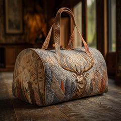 Deer Quilted Duffle Bag NCU0VT279