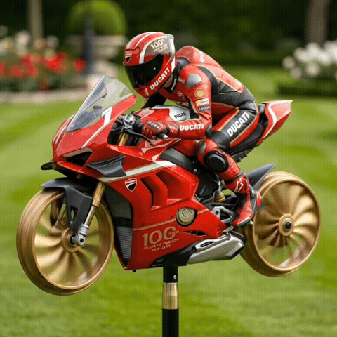 Ducati 100th Anniversary Garden Wind Spinner (1926-2026)