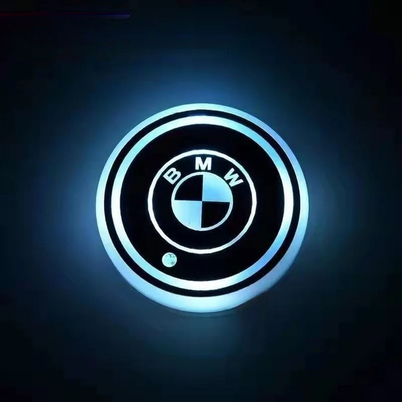2 Stück LED-Auto-Untersetzer