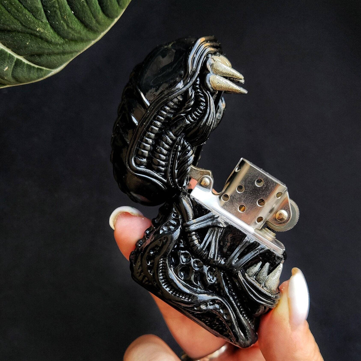 Lighter case Xenomorph alien handmade horror