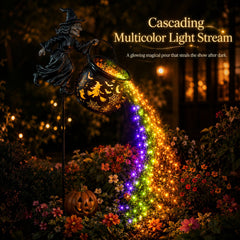 🧙‍♀️Halloween Witch Cauldron Garden Light
