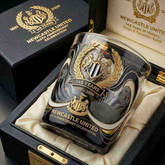 Newcastle United 145th Anniversary Whisky Glass