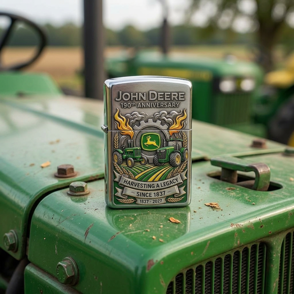 John Deere 190th Anniversary Commemorative Lighter