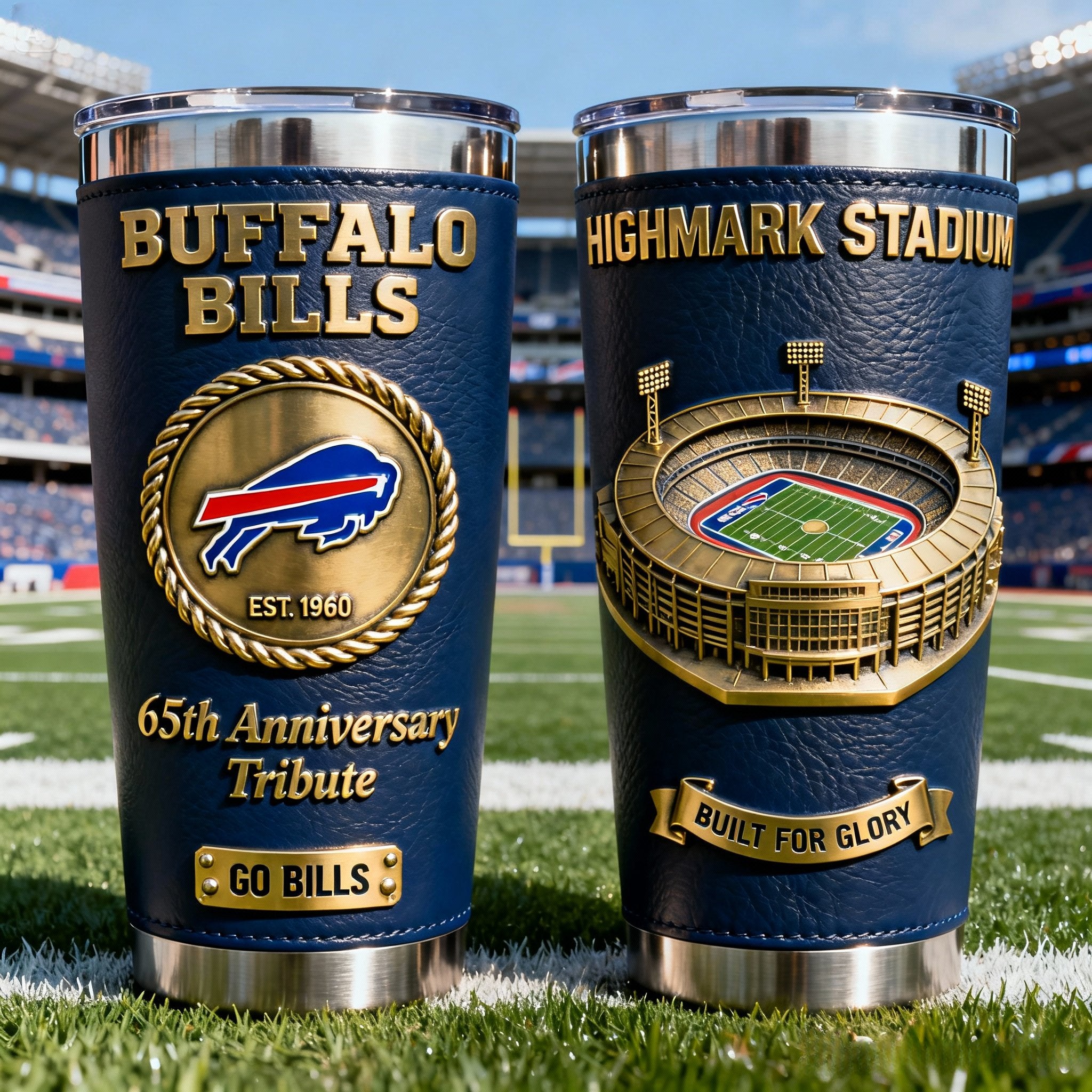 🏆 Football Team Anniversary Premium Tribute Tumbler 🏈