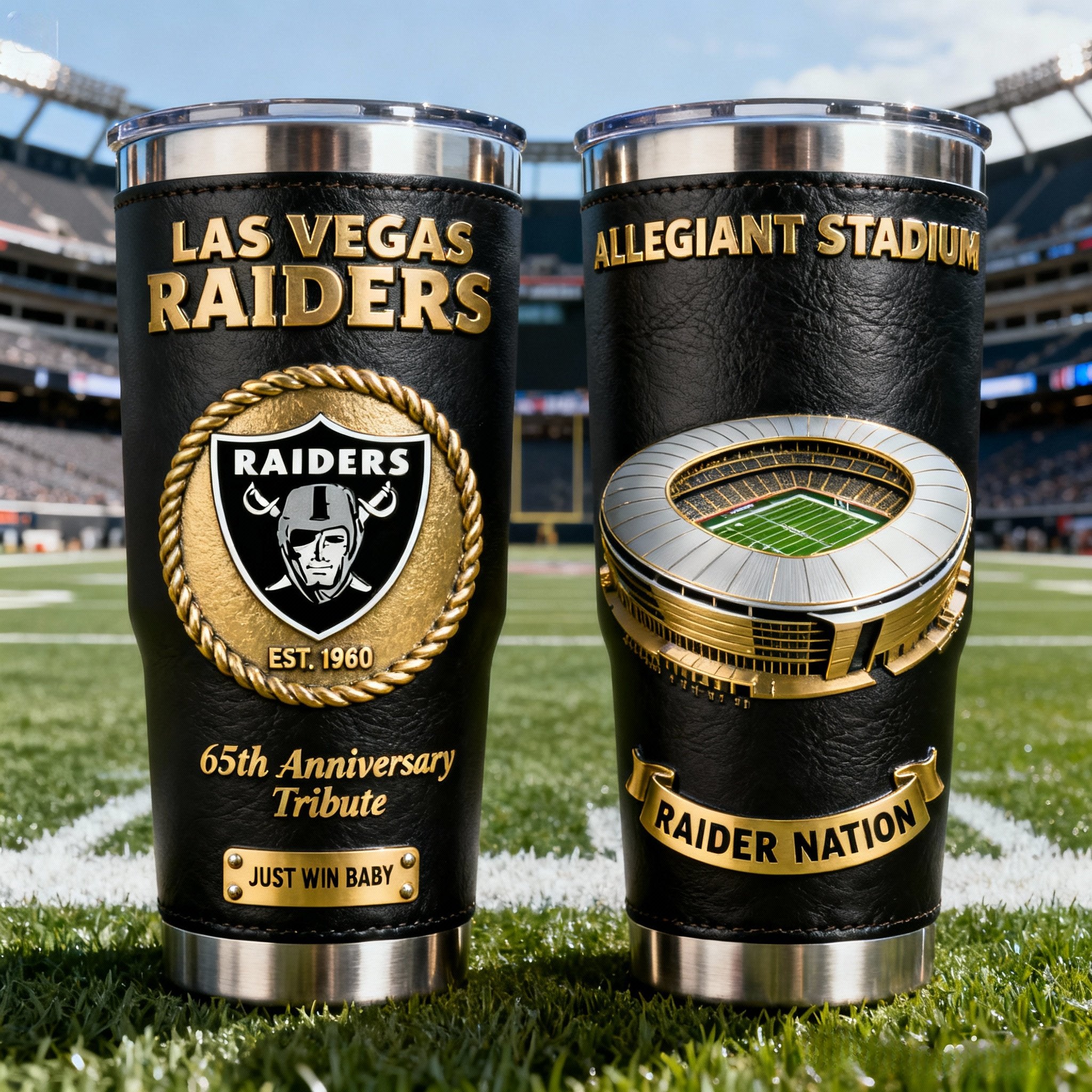 🏆 Football Team Anniversary Premium Tribute Tumbler 🏈