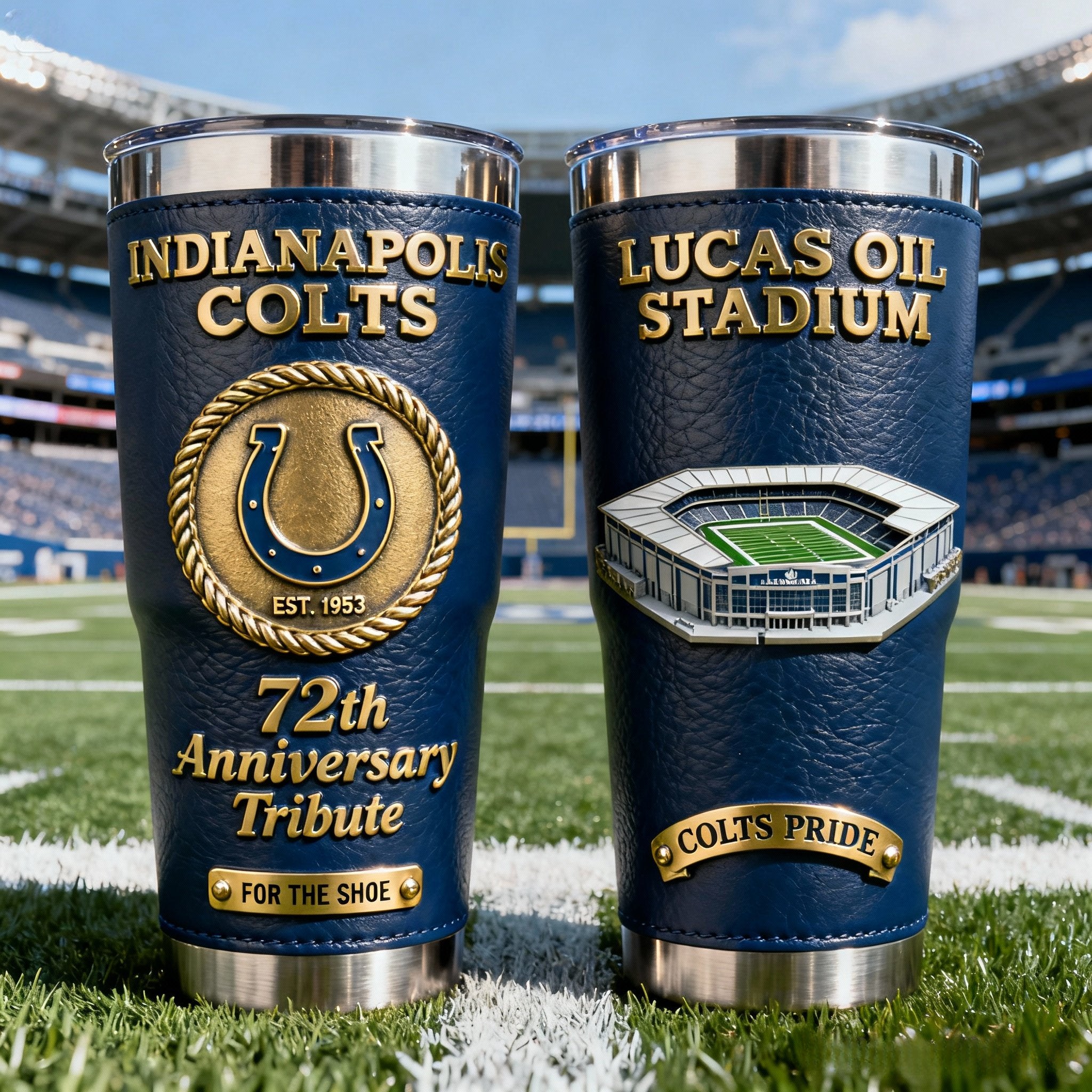 🏆 Football Team Anniversary Premium Tribute Tumbler 🏈