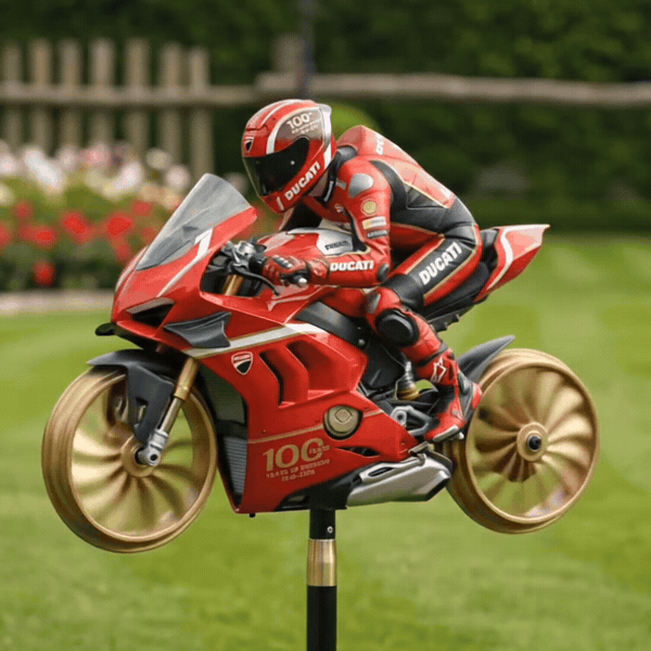 Ducati 100th Anniversary Garden Wind Spinner (1926-2026)