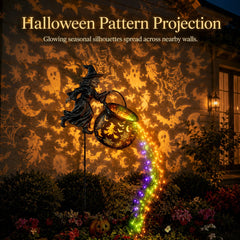 🧙‍♀️Halloween Witch Cauldron Garden Light