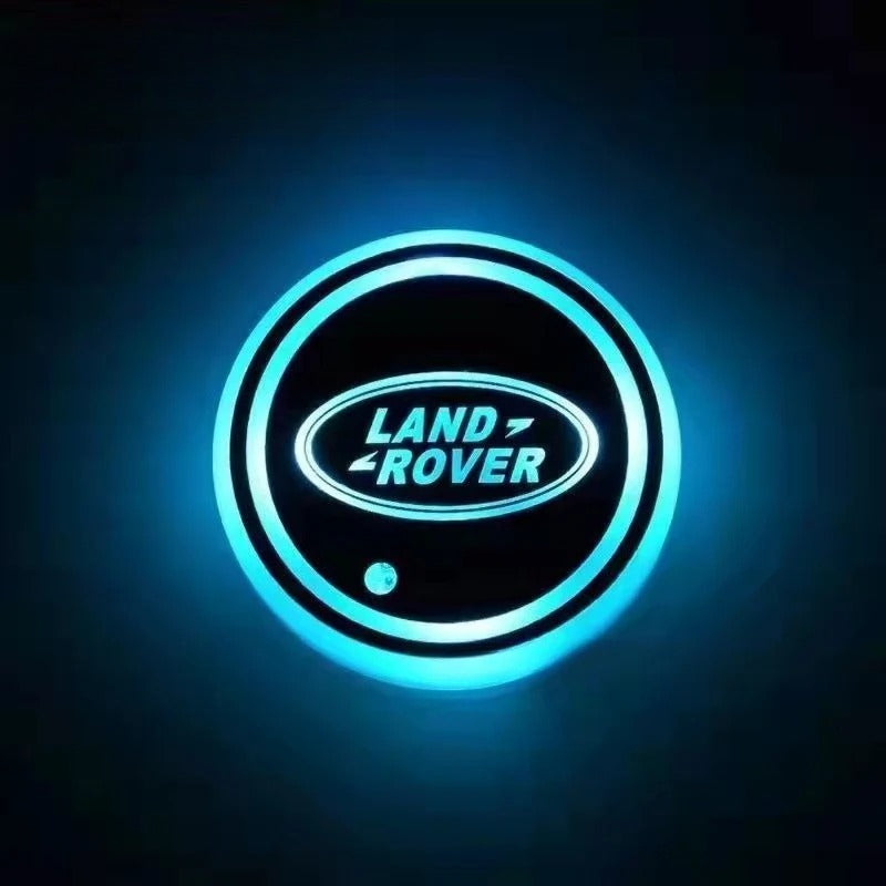 2 Stück LED-Auto-Untersetzer