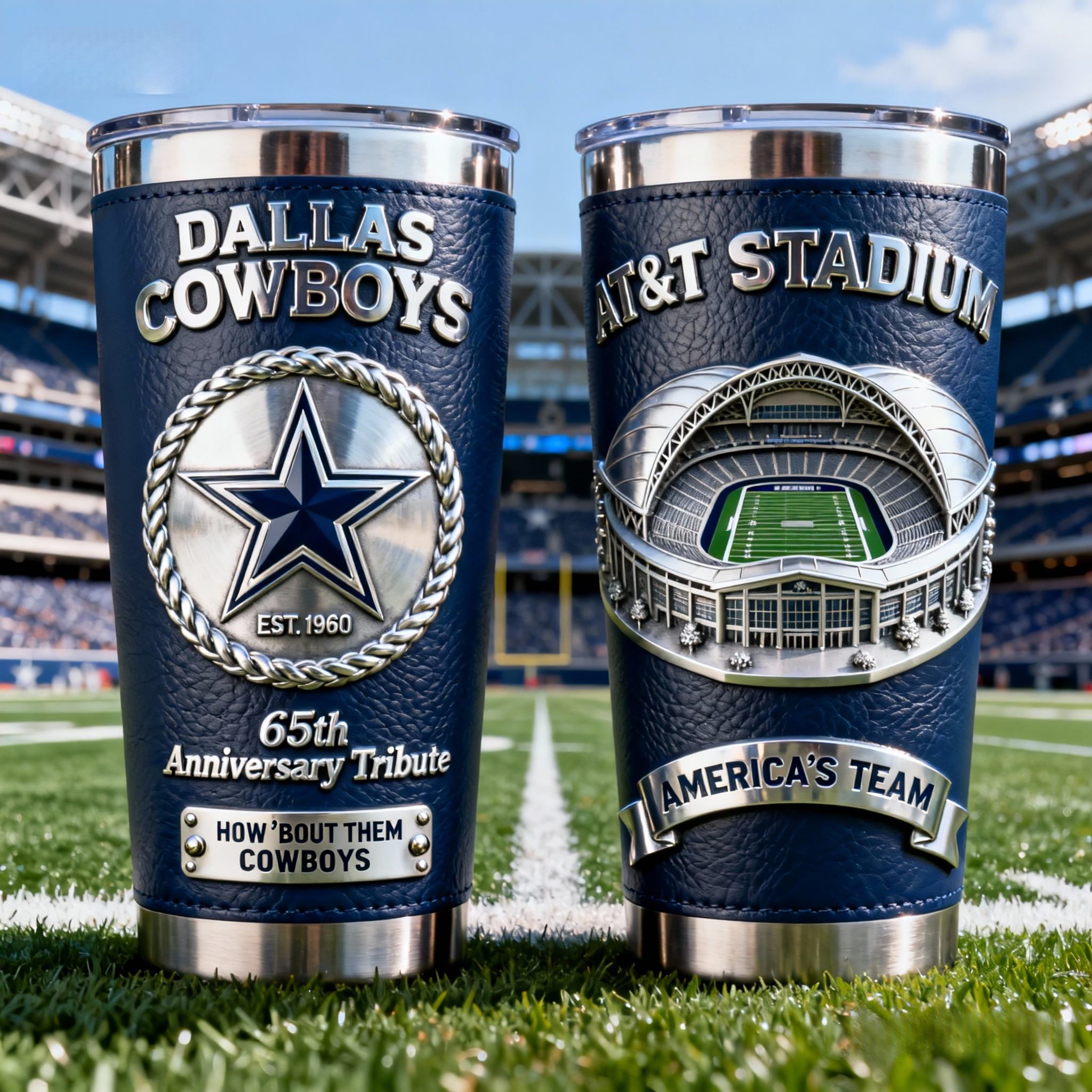 🏆 Football Team Anniversary Premium Tribute Tumbler 🏈