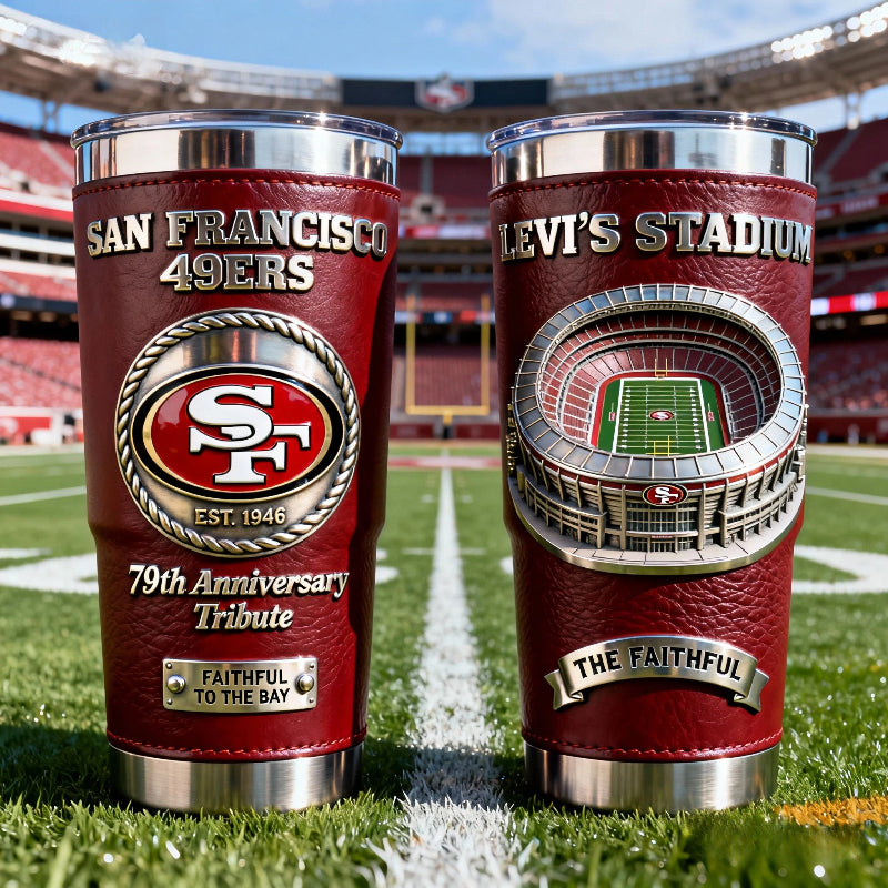 🏆 Football Team Anniversary Premium Tribute Tumbler 🏈