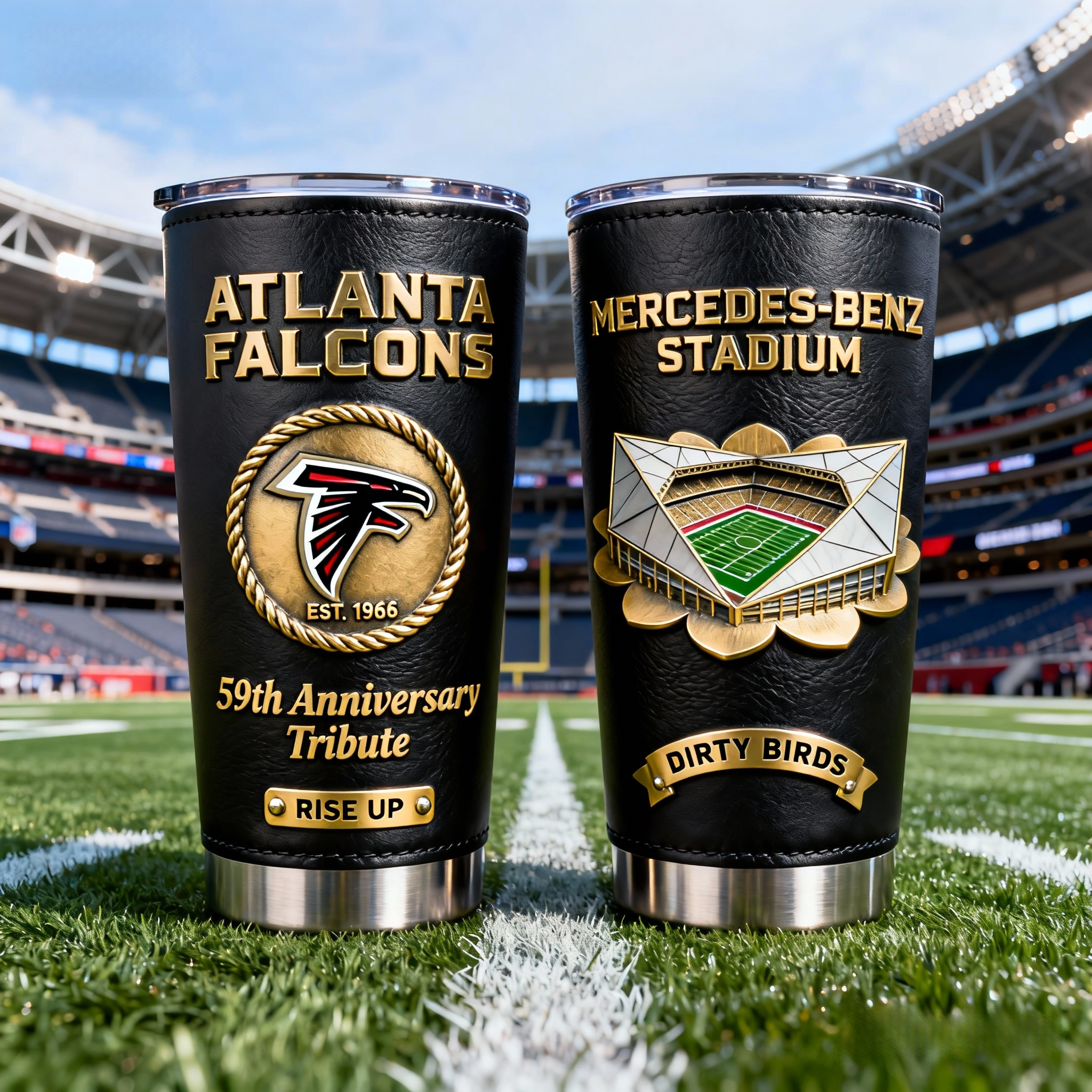 🏆 Football Team Anniversary Premium Tribute Tumbler 🏈