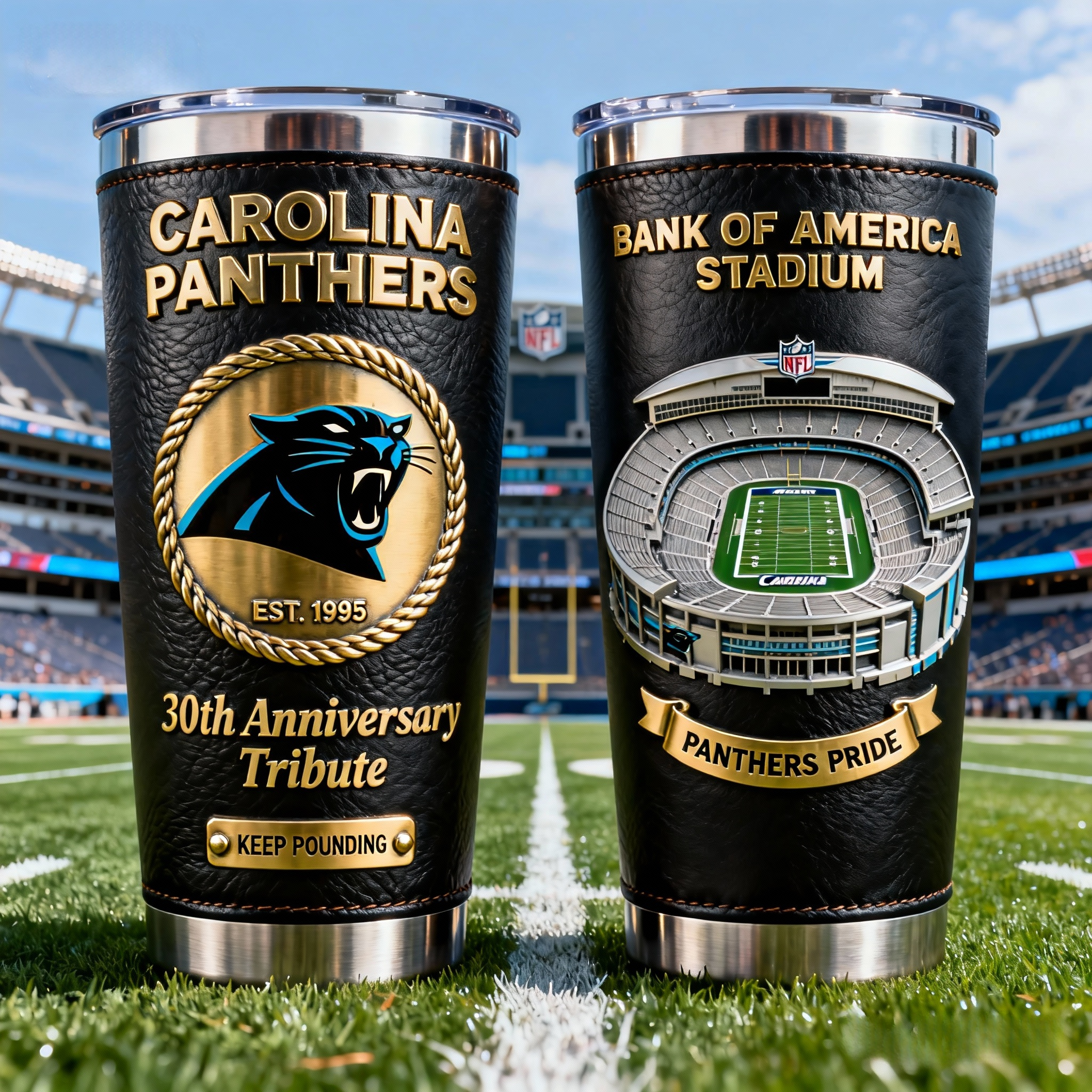 🏆 Football Team Anniversary Premium Tribute Tumbler 🏈