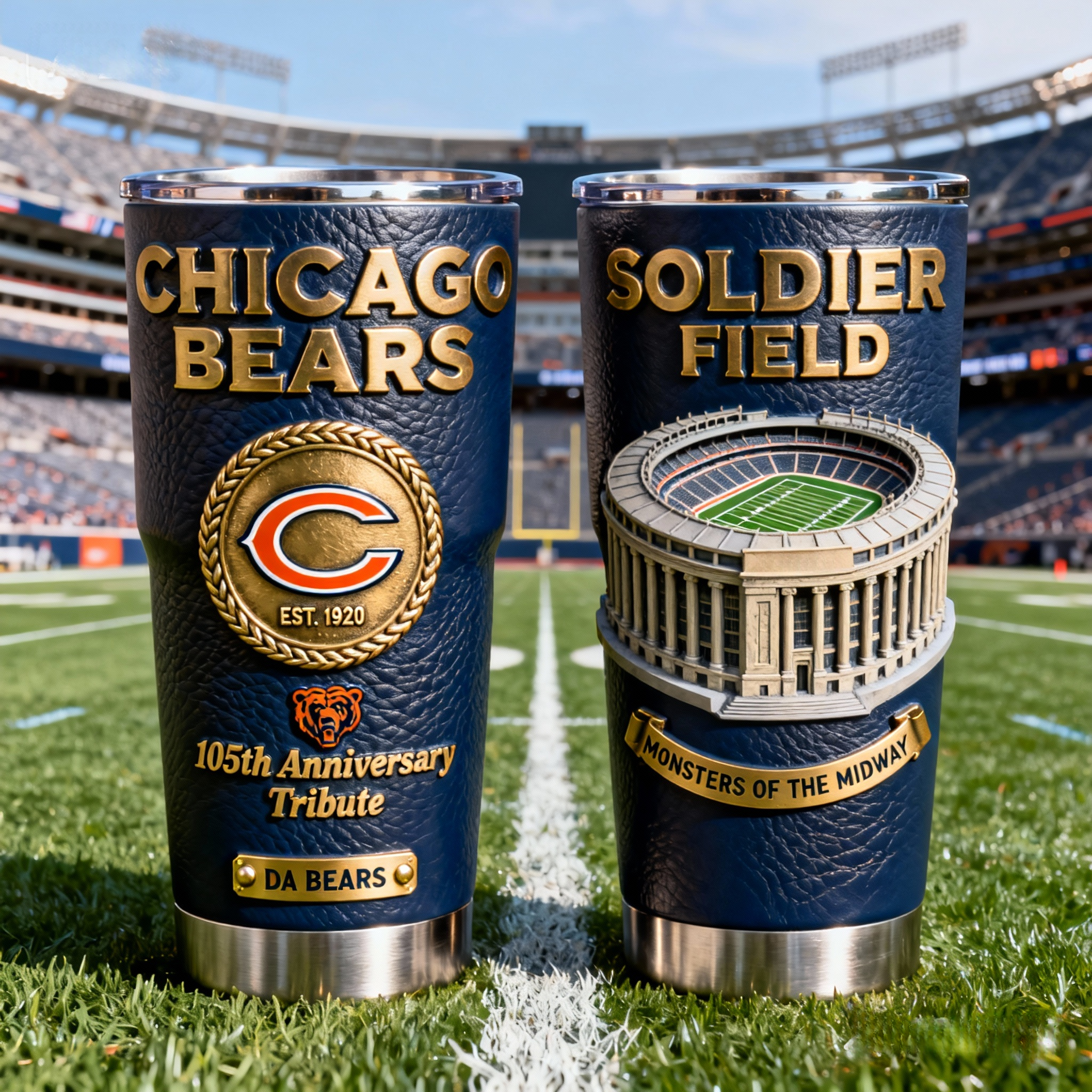 🏆 Football Team Anniversary Premium Tribute Tumbler 🏈