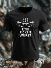 Men's Veteran imitation cotton short-sleeved T-shirt