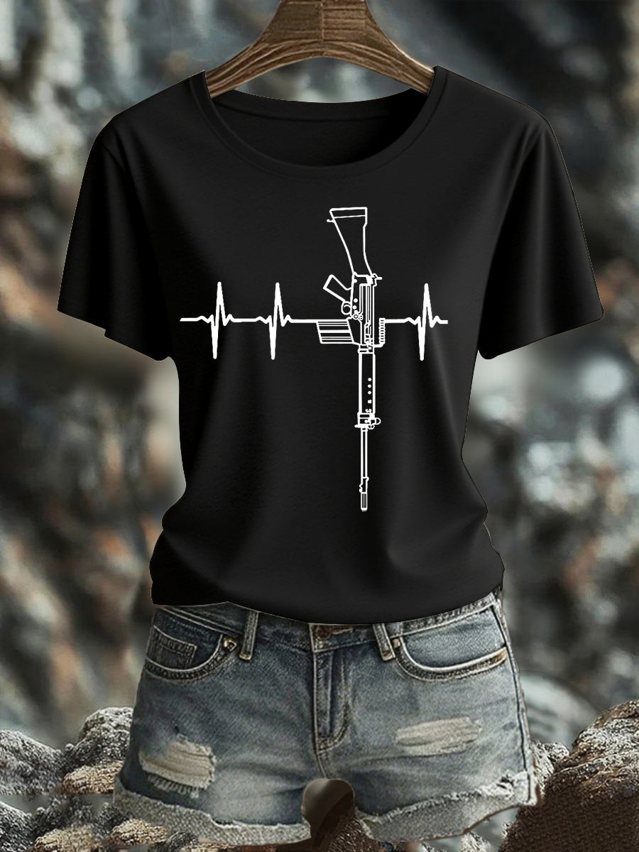 Women's British Veteran Iron On Short Sleeve T-Shirt