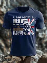 Men's British Veteran short sleeves t-shirt