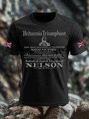 Men's British Veteran imitation cotton short-sleeved T-shirt