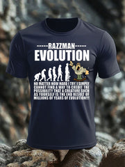 Men's British Veteran imitation cotton short-sleeved T-shirt