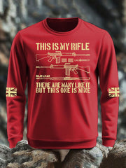 Men's British Veteran Printed sweater