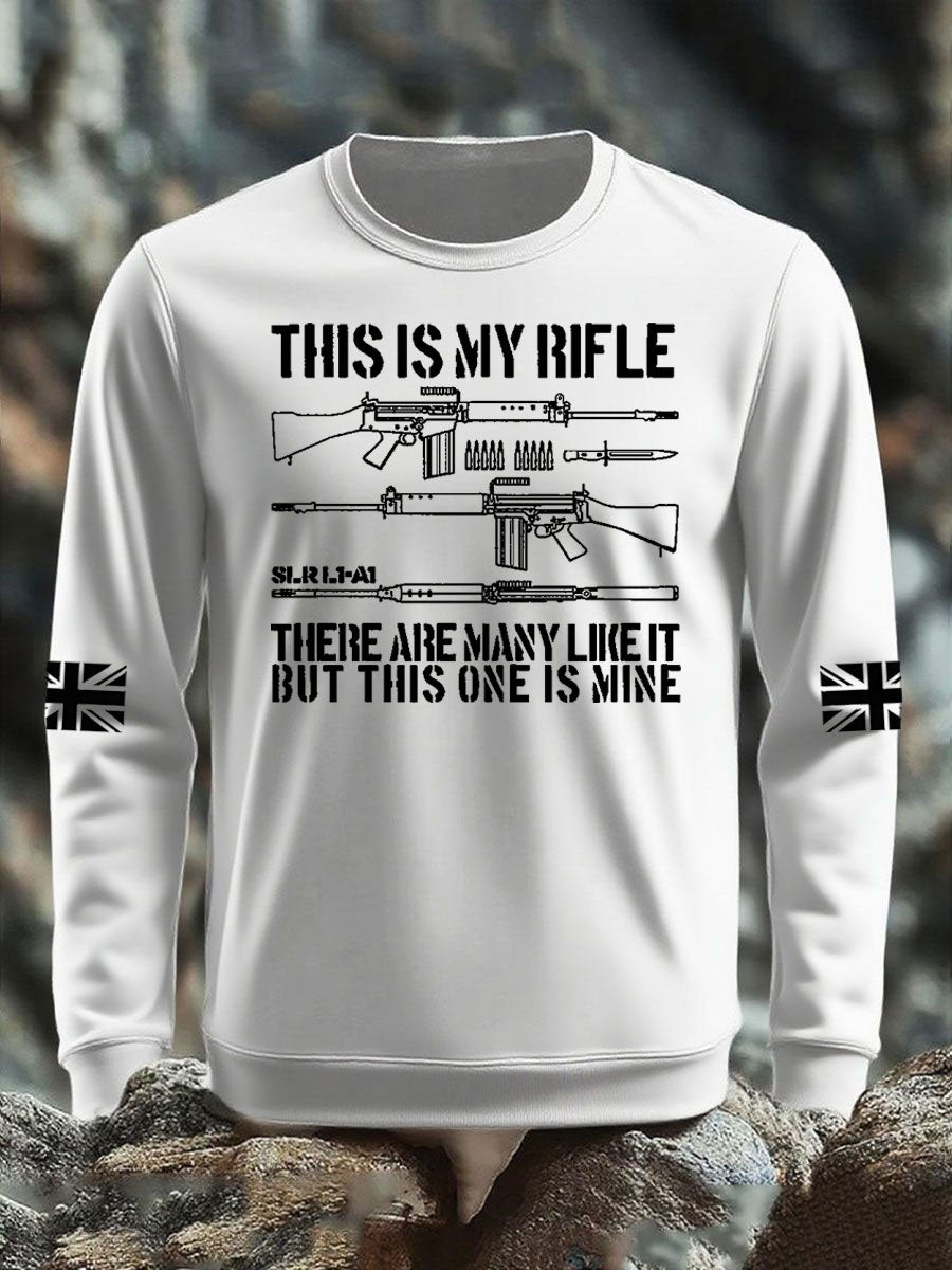 Men's British Veteran Printed sweater