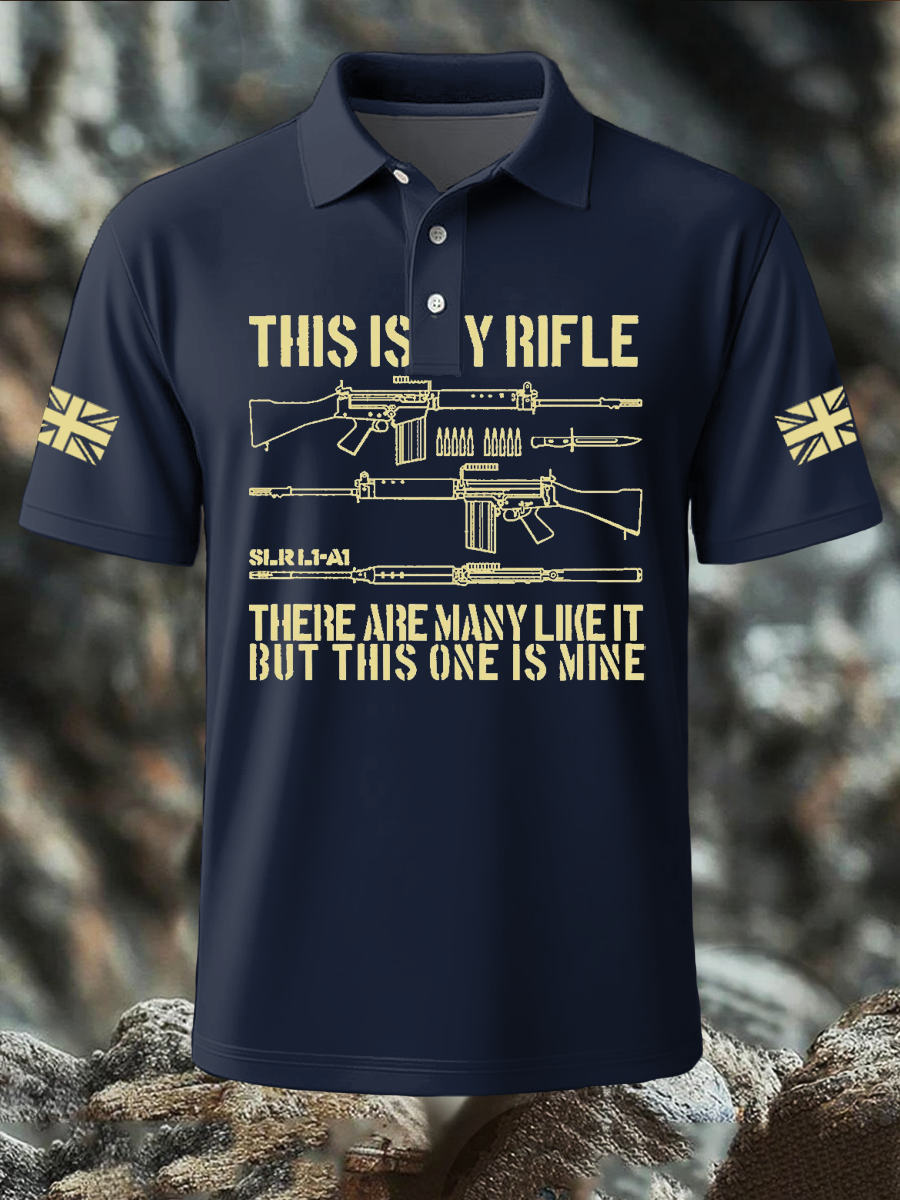 Men's British Veteran Printed polo shirt