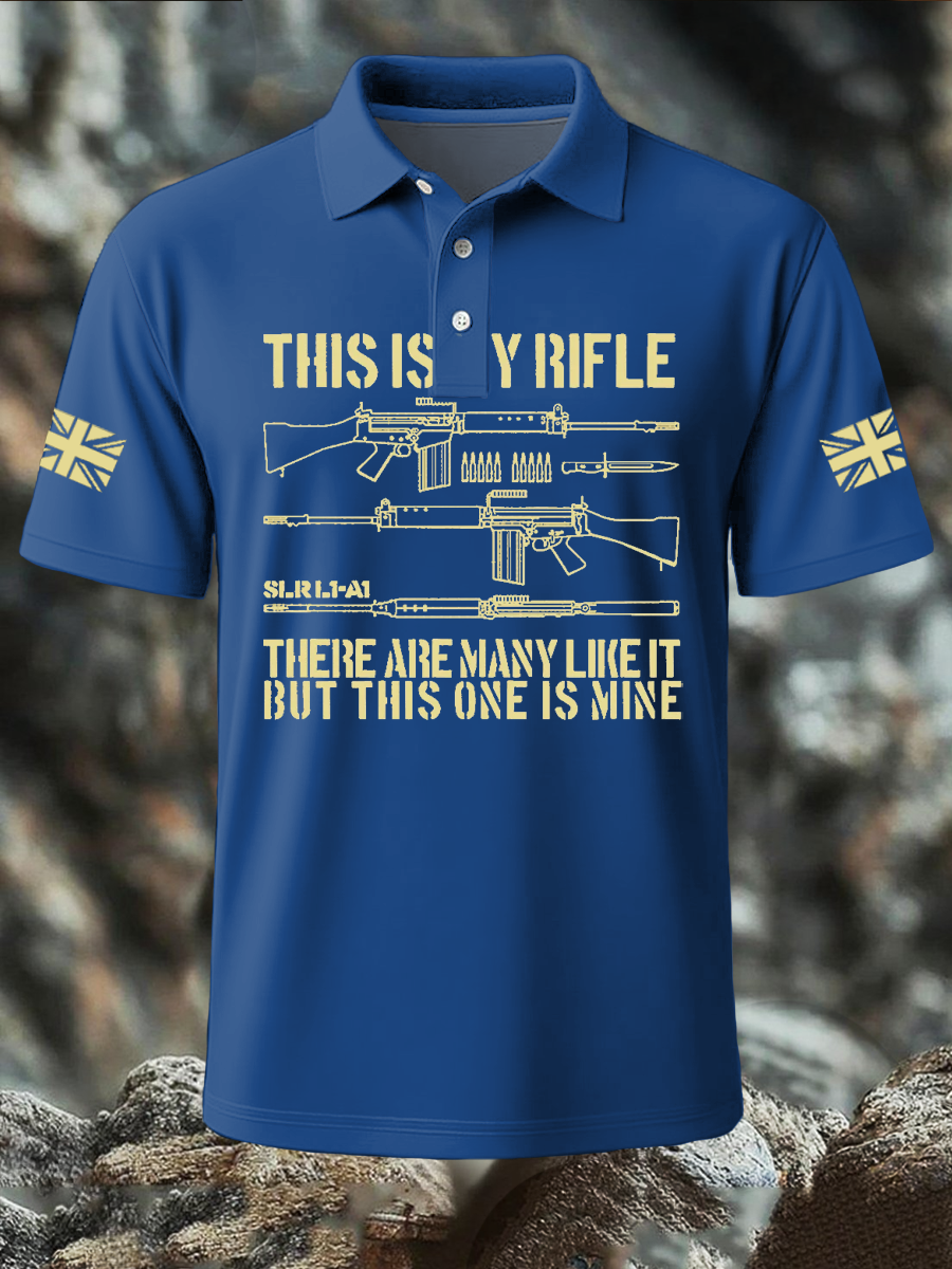 Men's British Veteran Printed polo shirt