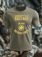 Britisches Veteranen-T-Shirt für Herren, kurzärmelig, aus Baumwolle imitiert