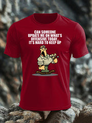 Britisches Veteranen-T-Shirt für Herren, kurzärmelig, aus Baumwolle imitiert