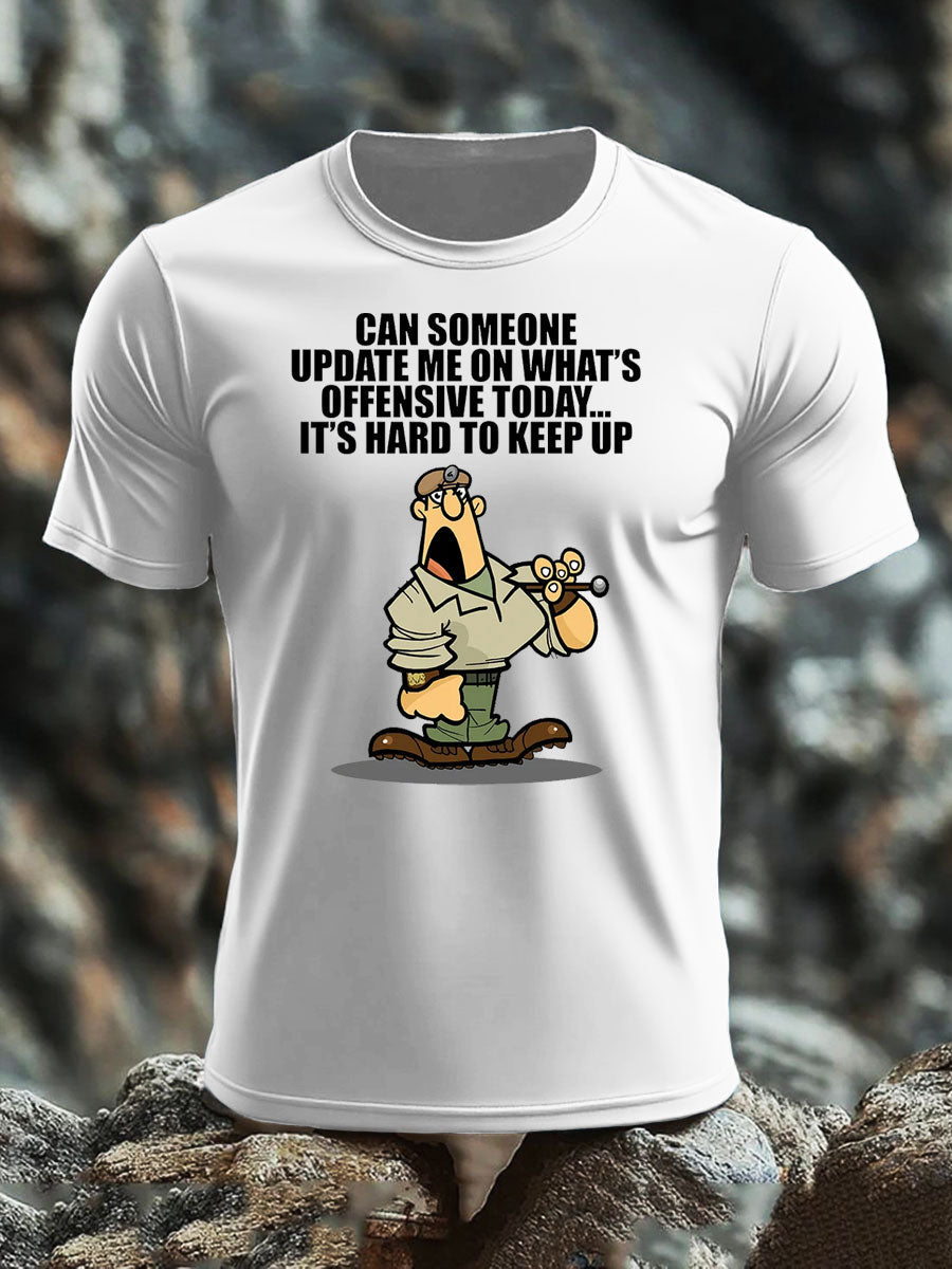 Britisches Veteranen-T-Shirt für Herren, kurzärmelig, aus Baumwolle imitiert