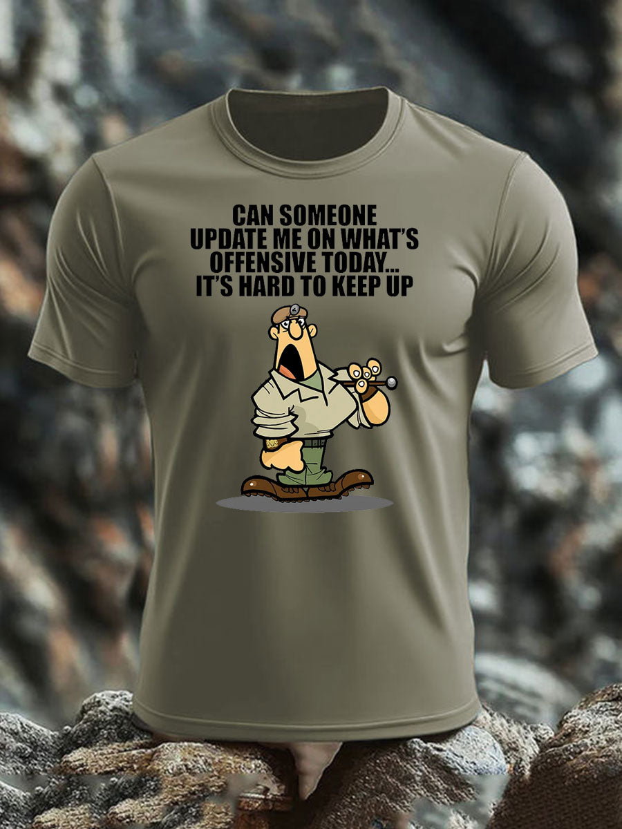 Britisches Veteranen-T-Shirt für Herren, kurzärmelig, aus Baumwolle imitiert