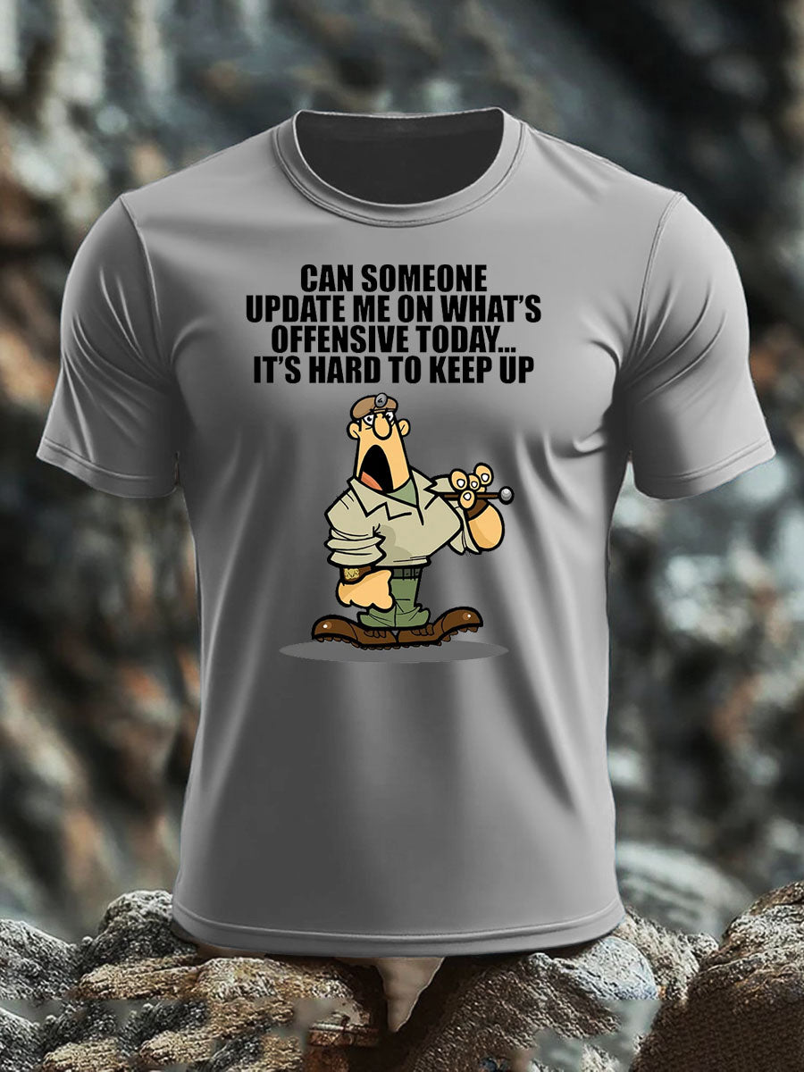 Britisches Veteranen-T-Shirt für Herren, kurzärmelig, aus Baumwolle imitiert